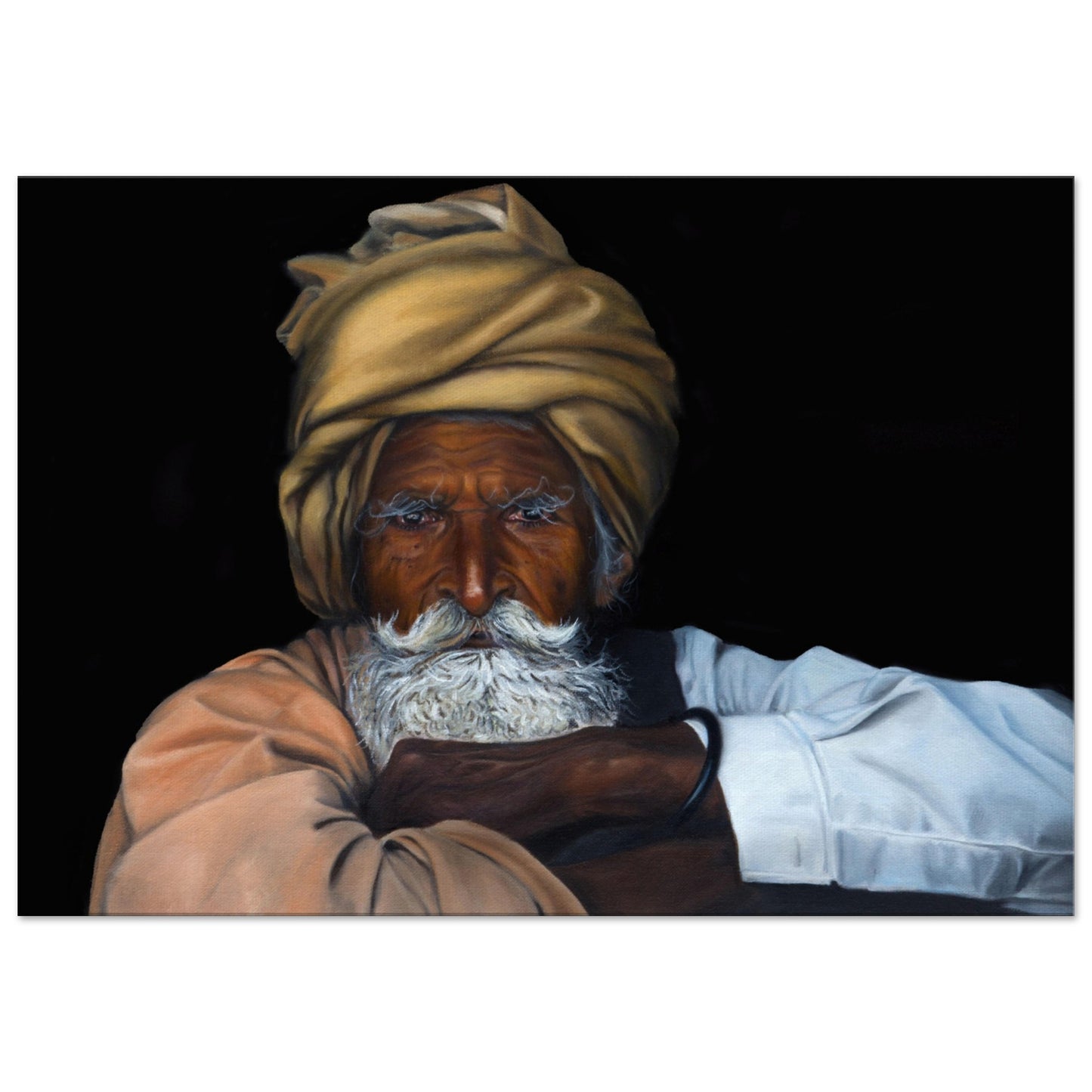 'Punjabi Farmer' - Canvas