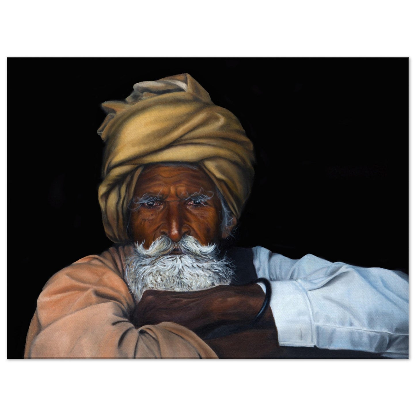 'Punjabi Farmer' - Canvas