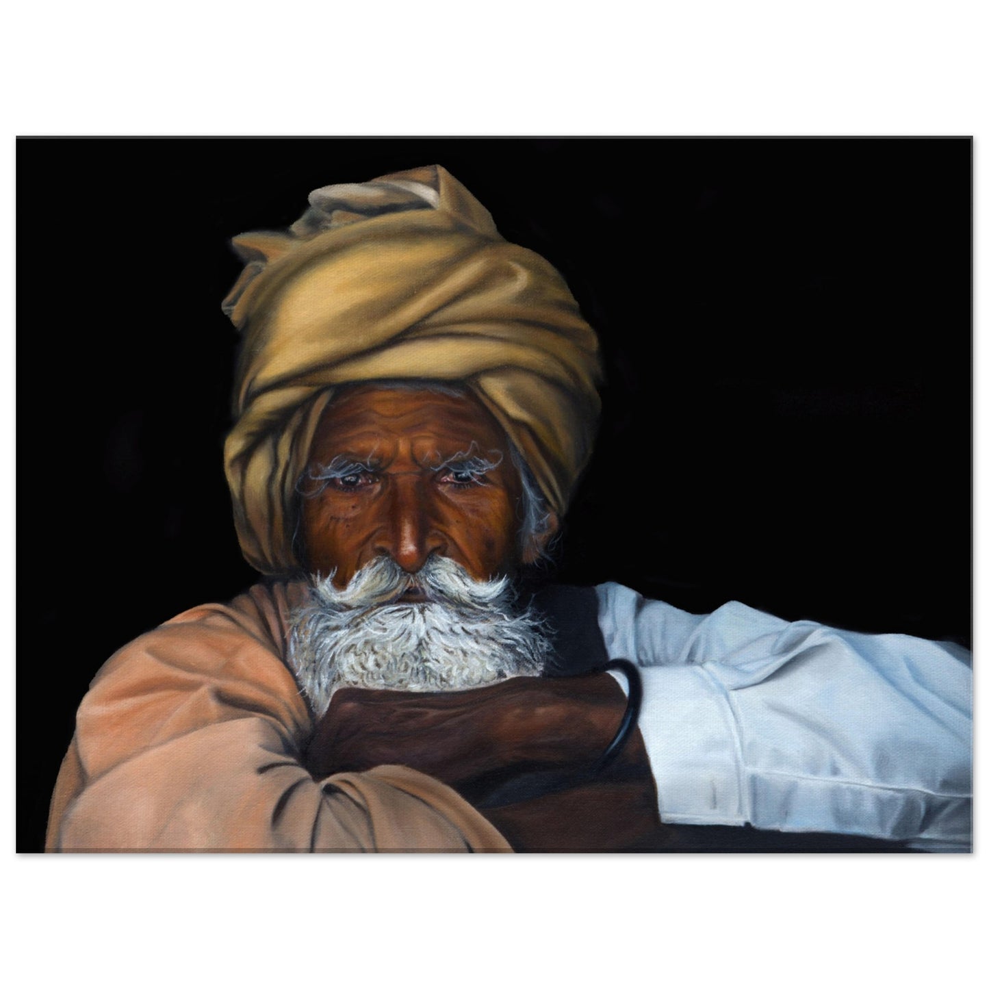 'Punjabi Farmer' - Canvas