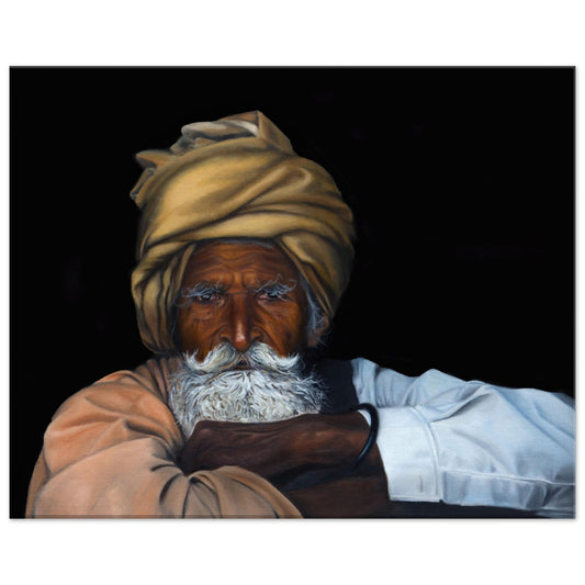 'Punjabi Farmer' - Canvas